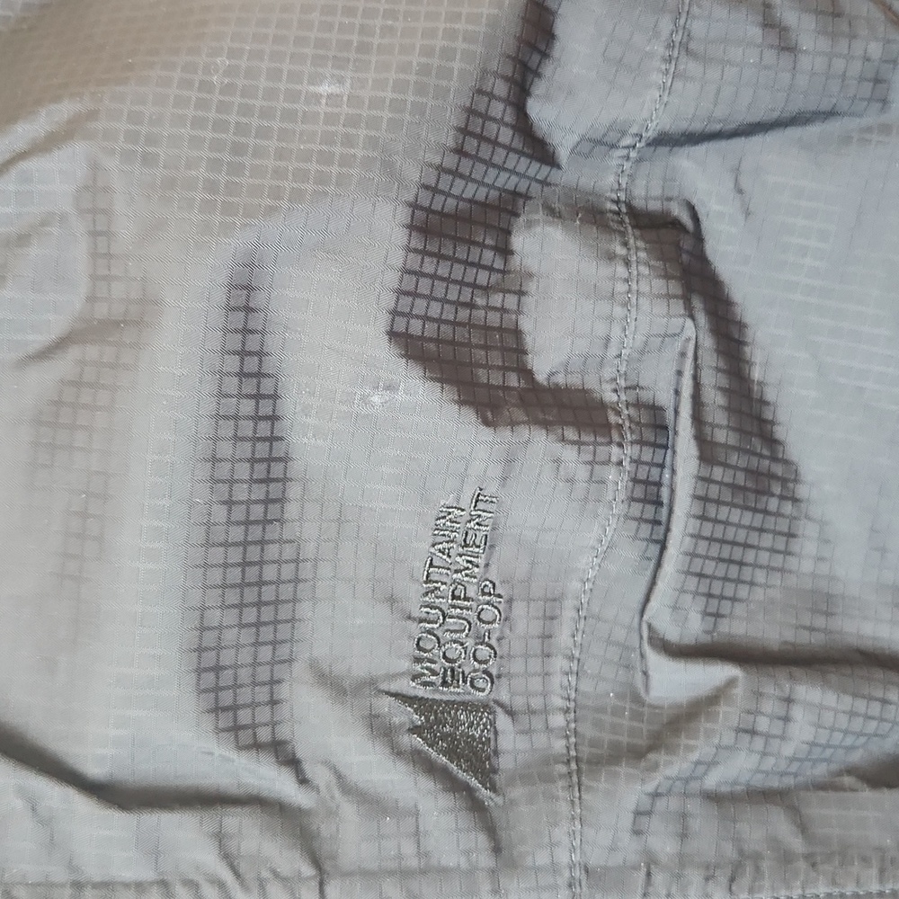 MEC Black Splash Windbeaker Pants Zipper Side Unisex Sz Men's Medium - Picture 6 of 13